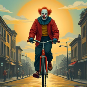 The Clown on the Unicycle