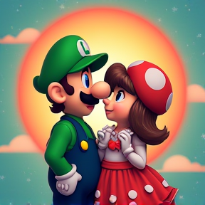 Luigi and Stephanie's Day