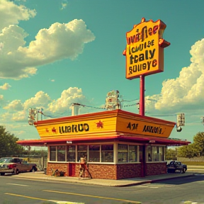 waffle house is so country it makes me scream