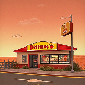 Moonlight at Denny's