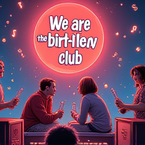 We are the Birthday club friends!