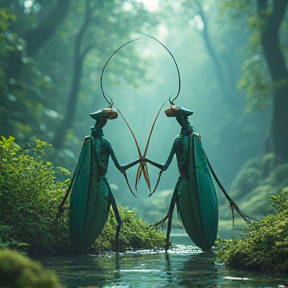 Mantis Warriors of the Everspring