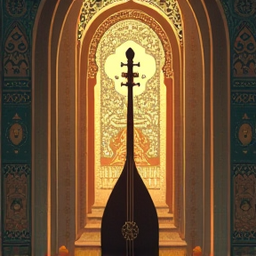  Musa Creatrix V- 3 (Oud, Persian barbat lute)