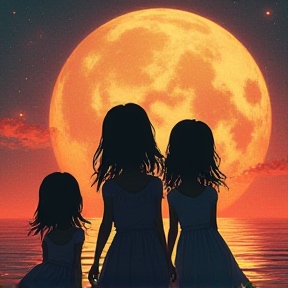 Three little girls 