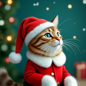 Feliz navidad para gatos