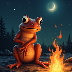 Froggy's Campfire Hideout