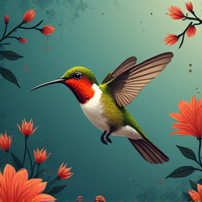 Le Colibri agile