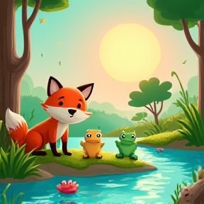 The Fox and the Frogs