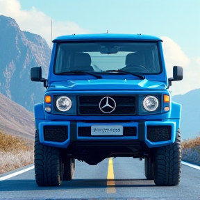 Blue Land Cruiser