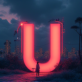 U