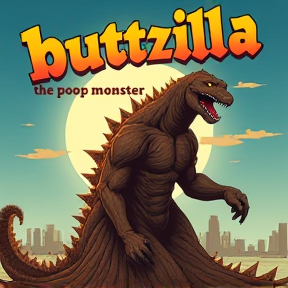 Buttzilla the Poop Monster