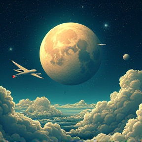 Fly to the Moon