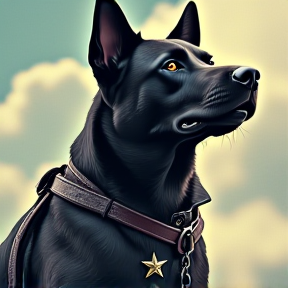 Sir Jiggles the Police Dog