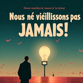 Nous ne vieillissons pas JAMAIS!