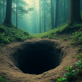 Hole in the ground