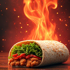 BBQ Chicken Wrap