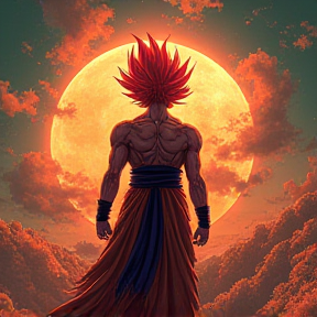 Potate Saiyan Warrior