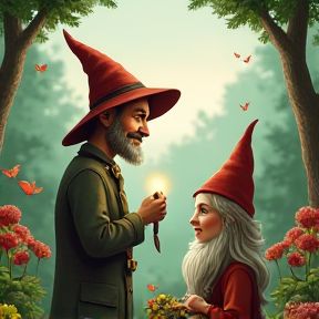 El jardinero y el Duende 