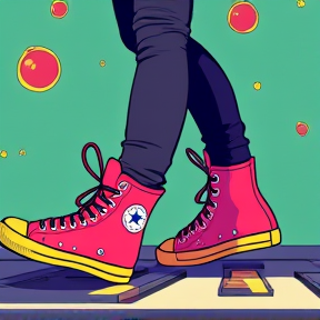 Pop Dancing Converse