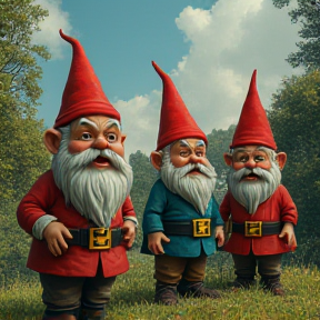 Killer garden gnomes