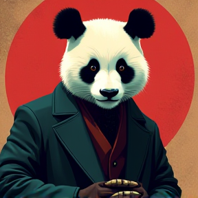 Gentleman Bounty Hunter Panda