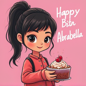 Happy Birthday Arabella