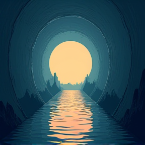 The tunnel of calm