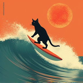 Wave Rider Cat