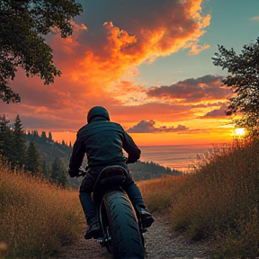 Riding Under The Open Sky