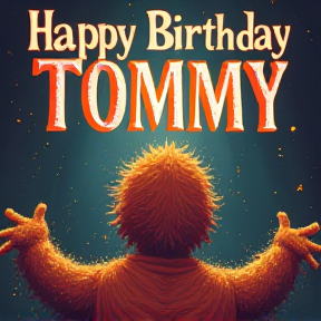 BUON COMPLEANNO TOMMY