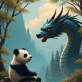 Dragon and Pandas