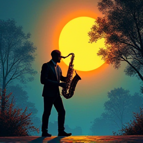 Midnight Saxophone Serenade