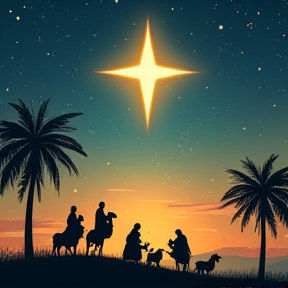 A Star Above Bethlehem