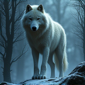 Der gefallene Wolf