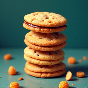 Five little cookies