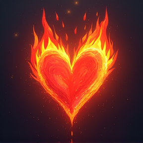 heart on fire