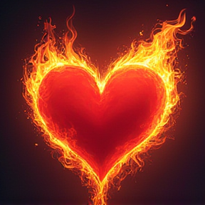 heart on fire