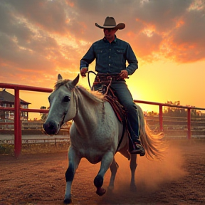 Rodeo Time in Franklinton