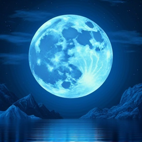 Evening of the Blue Moon