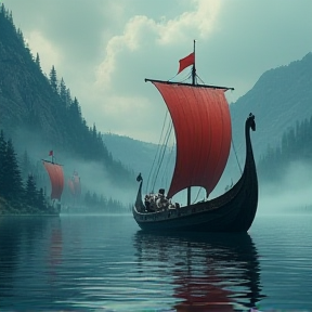 Viking boat