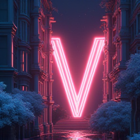 v