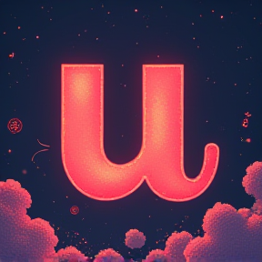 u