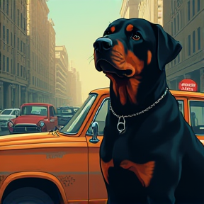 Chopper der Rottweiler in Narco City