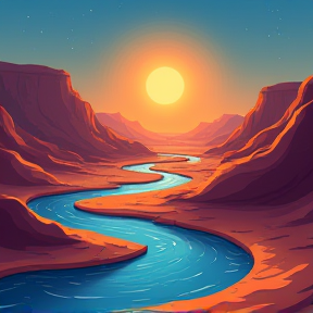 Rivers in the Desert 