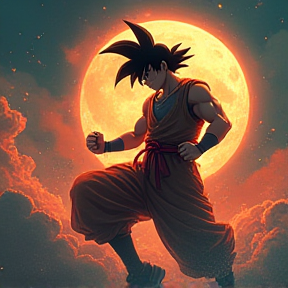 Goku's Life of Fighting