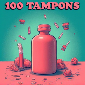 100 tampons 