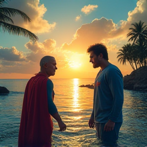 Superman vs Fisherman