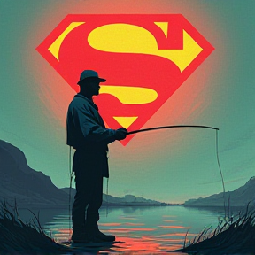 Superman vs Fisherman