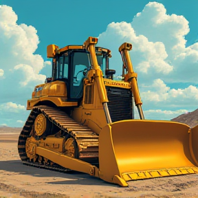 D9 Caterpillar Buldozer 