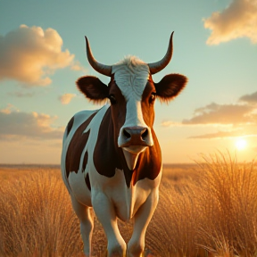 Cow Dancing in the Moonlight